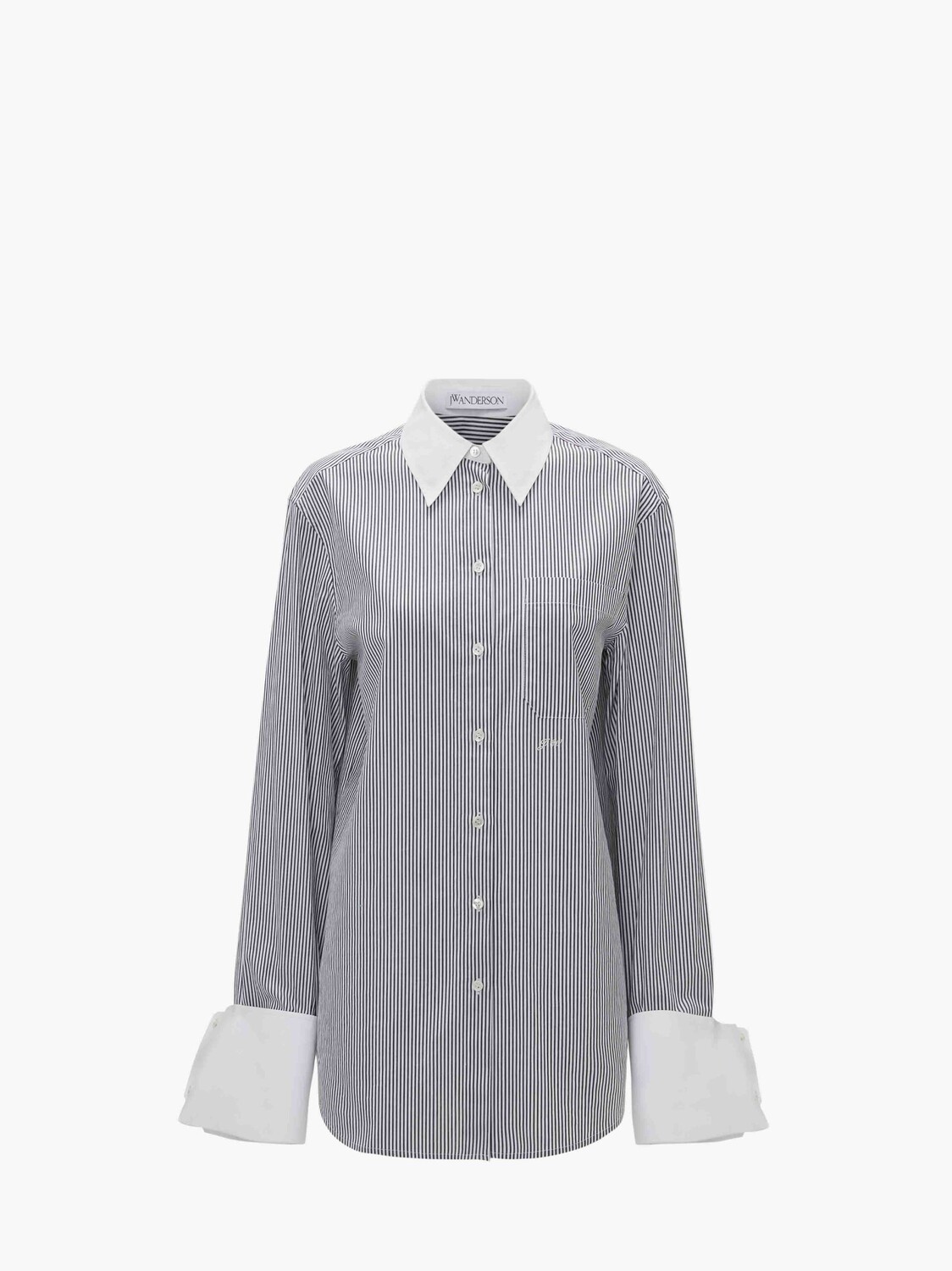 

Рубашка с манжетами JW Anderson, белый