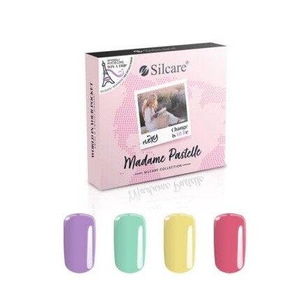 

Набор УФ-лаков для ногтей Madame Pastelle Flexy - Silcare