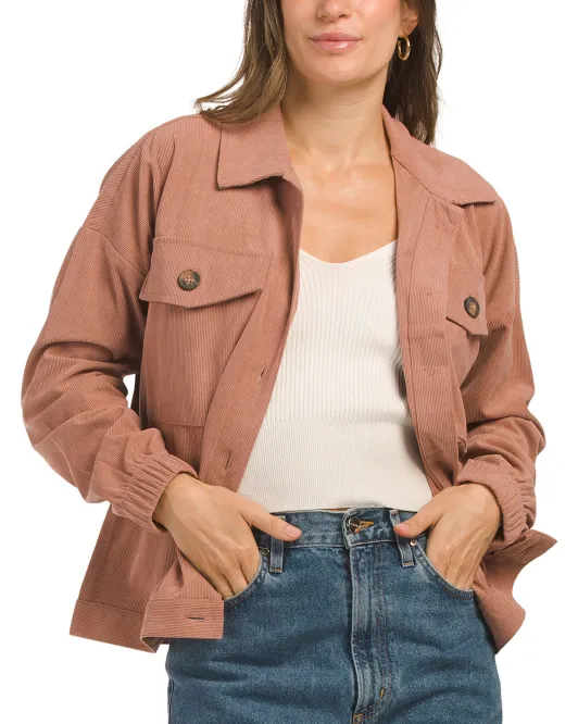 

Укороченная куртка Rachel Three Dots, цвет Burlwood