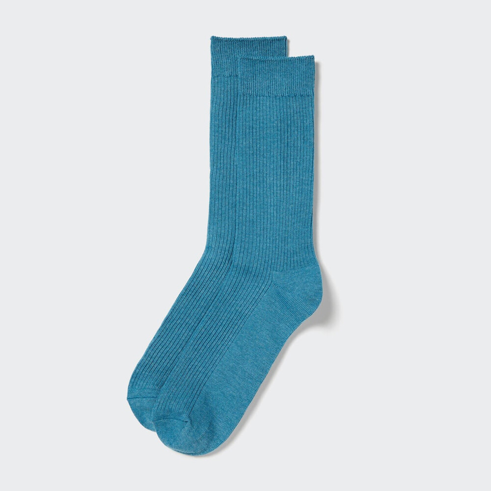 

Мужские носки Uniqlo однотонные, розовый/синий