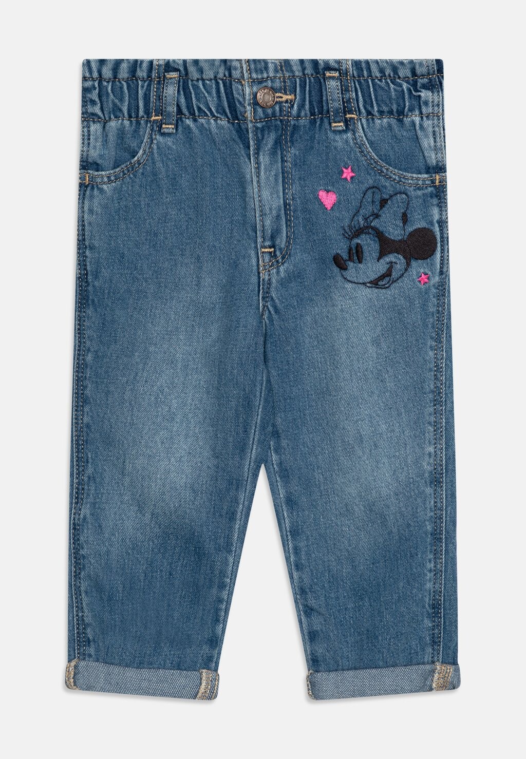 

Джинсы-сигареты Mom Toddler Girl GAP, цвет blue denim