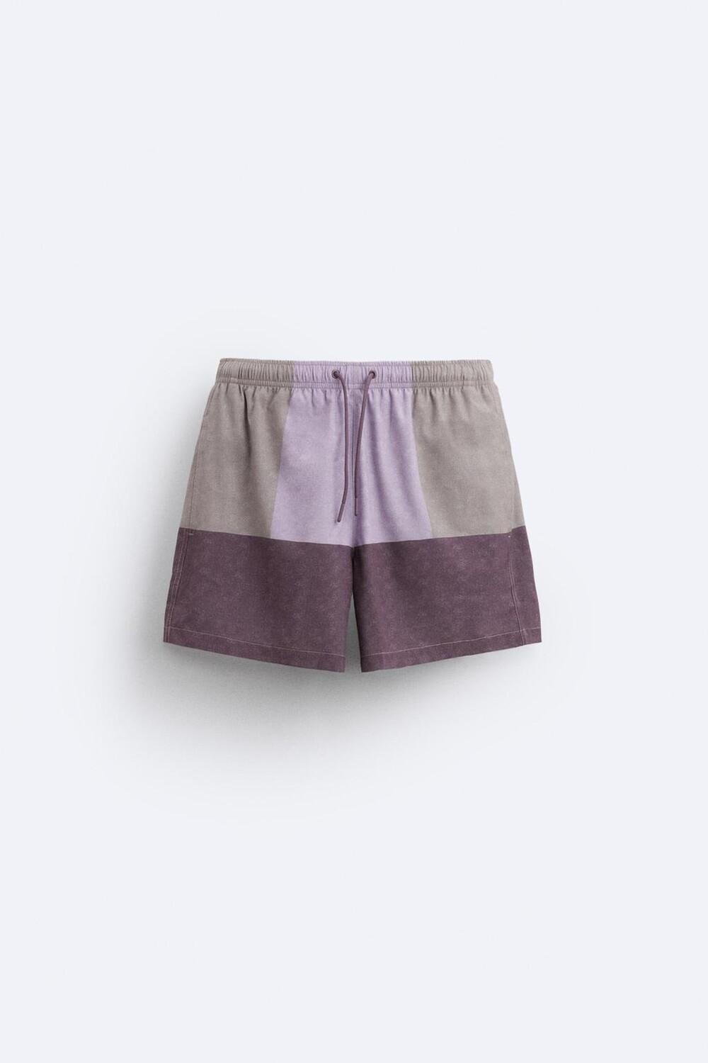 

Плавки с цветными блоками ZARA, фиолетовый