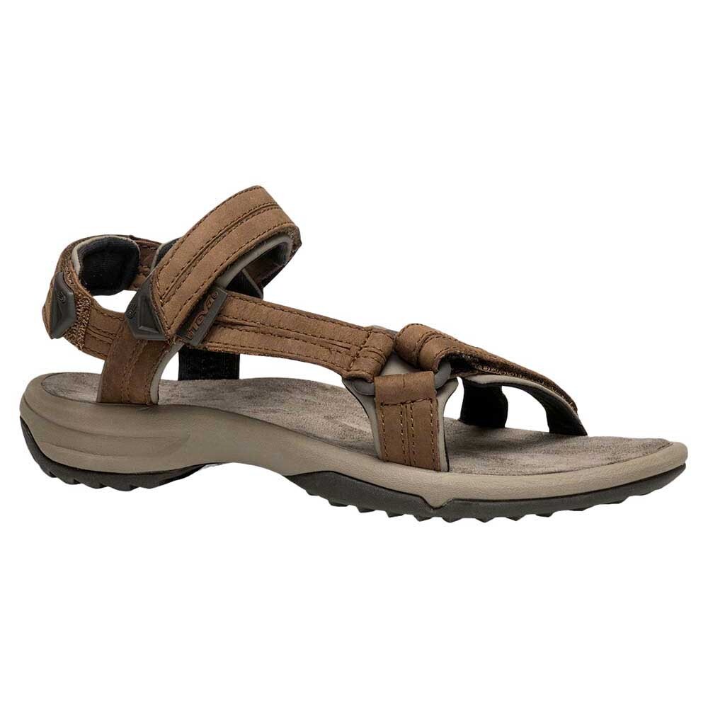 

Сандалии Teva Terra FI Lite Leather, коричневый