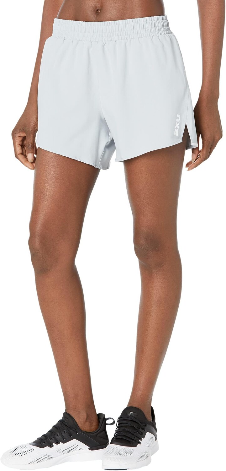 

Шорты для бега Aero 5 дюймов 2XU, цвет Harbor Mist/White Reflective