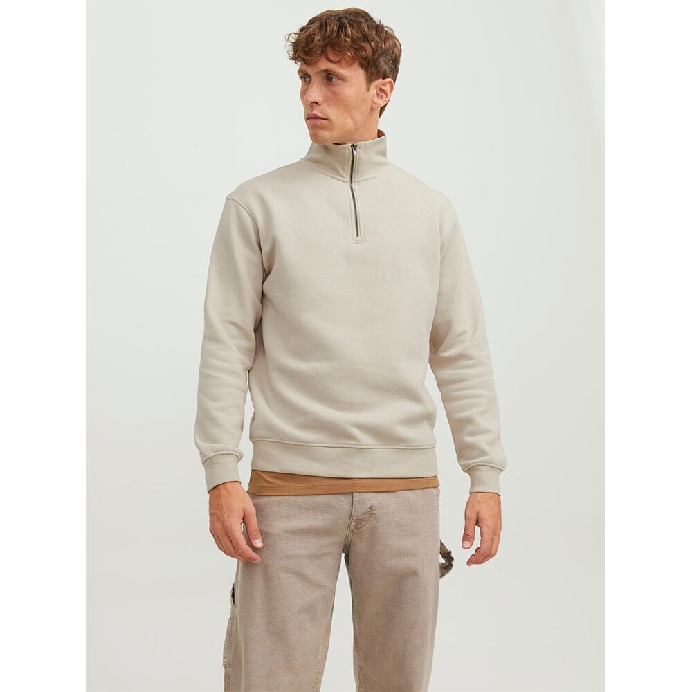 

Свитер Jack & Jones Bradley Half Zip, бежевый