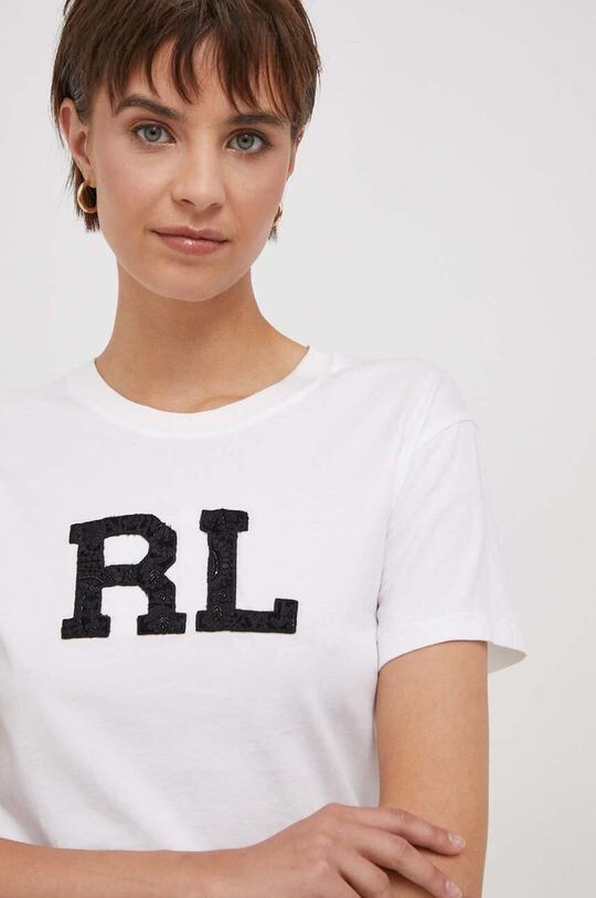 

Хлопковая футболка Polo Ralph Lauren, белый