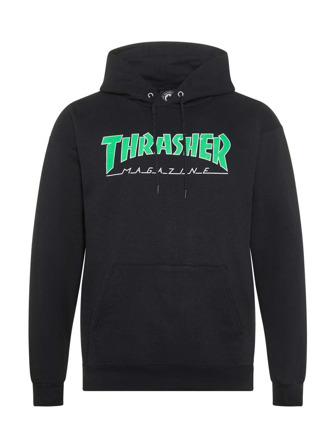 

Thrasher худи с контурным логотипом, черный
