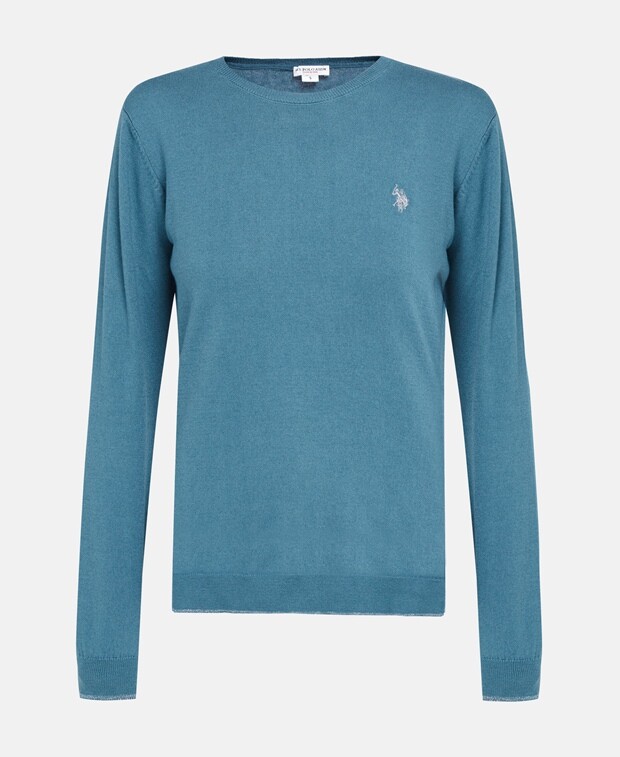 

Джемпер с длинными рукавами U.S. Polo Assn., синий