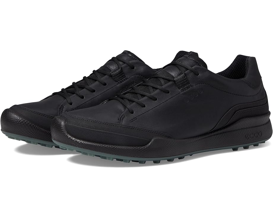 Кроссовки ECCO Golf Biom Hybrid Golf Shoes, цвет Black/Black Cow Leather/Synthetic