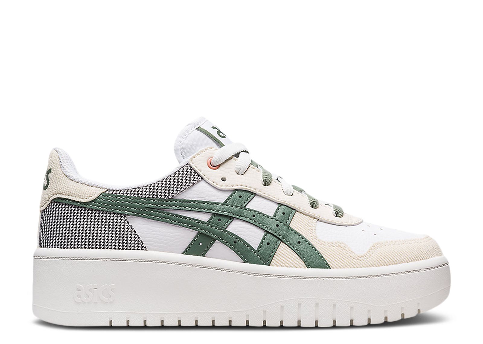 

Кроссовки ASICS Wmns Japan S Pf 'White Houndstooth Ivy', белый