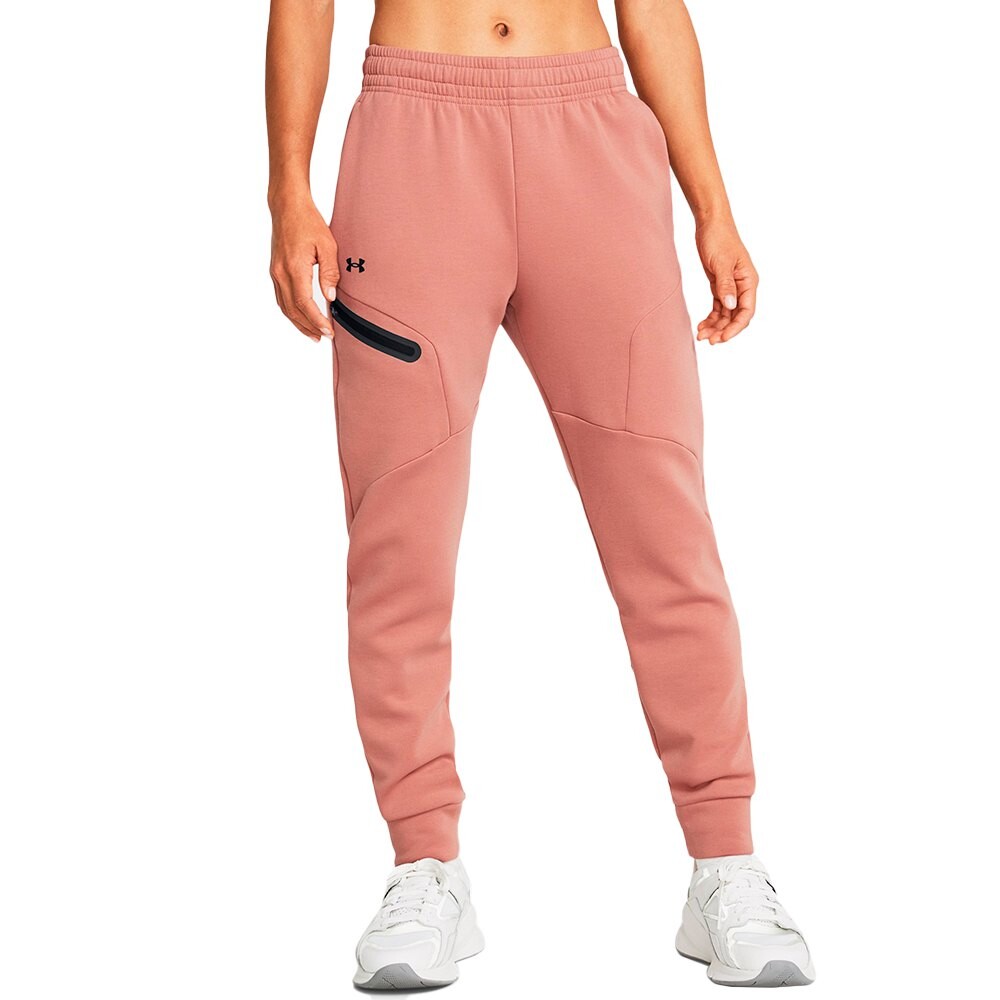 

Джоггеры Under Armour Unstoppable Fleece Joggers, розовый