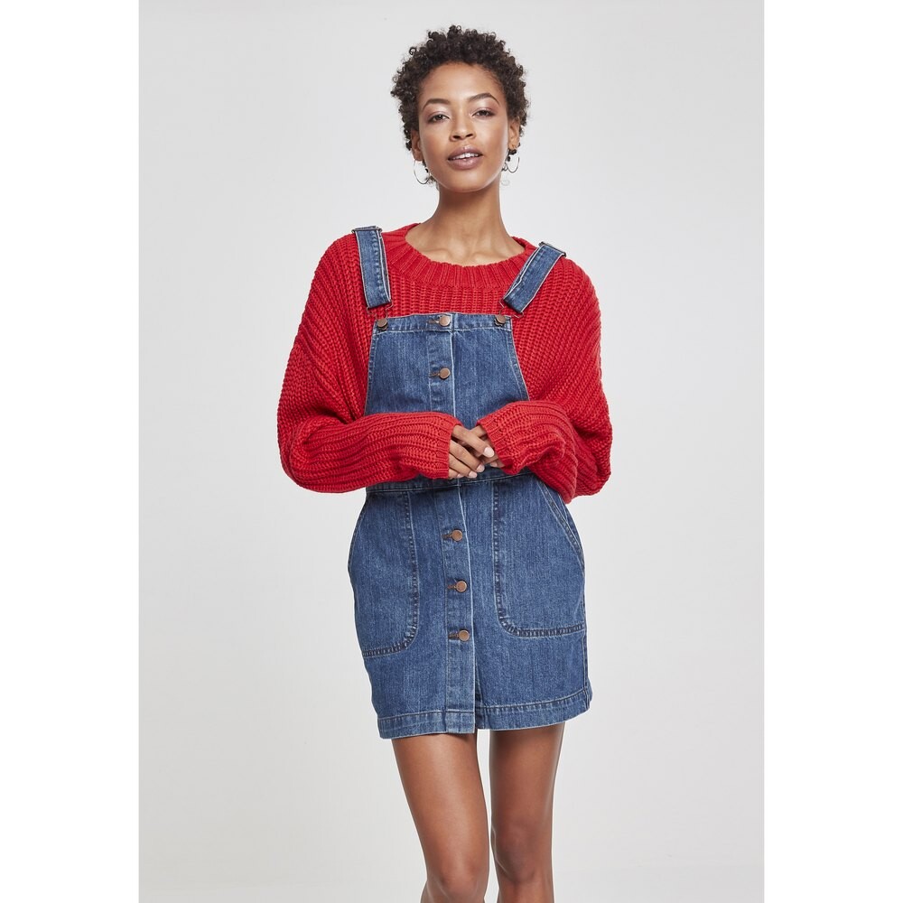 

Платье Urban Classics Denim Dungaree, синий