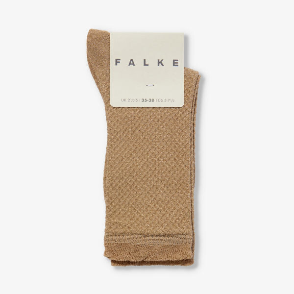 

Носки эластичной вязки длиной до икры с блестящим эффектом Gleamy Shield Falke, цвет 4055 oat