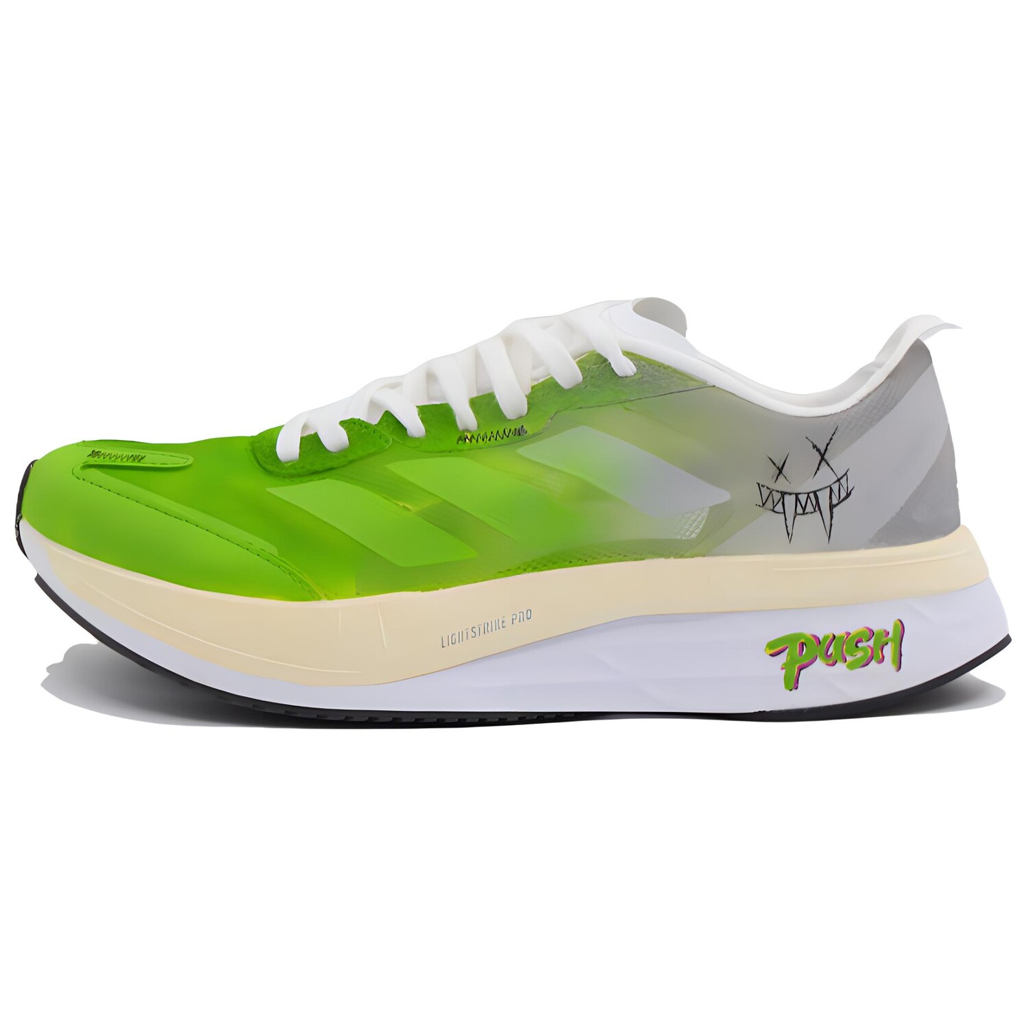 

Кроссовки женские Adizero Boston 11 Low-top серые Adidas