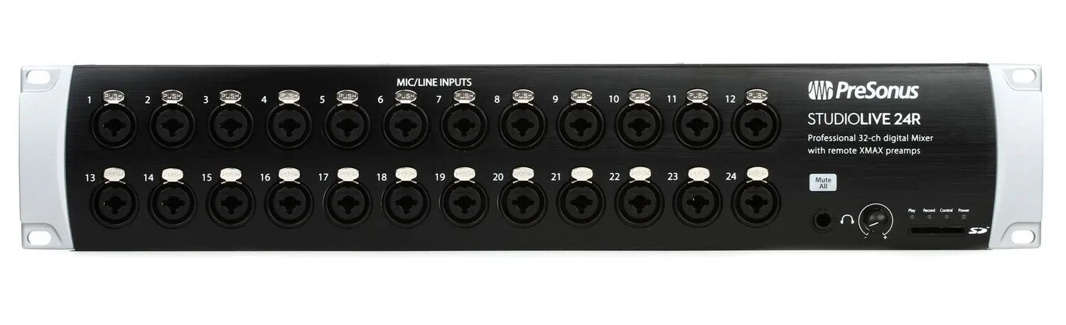 

PreSonus StudioLive 24R 24-канальный цифровой микшер для монтажа в стойку