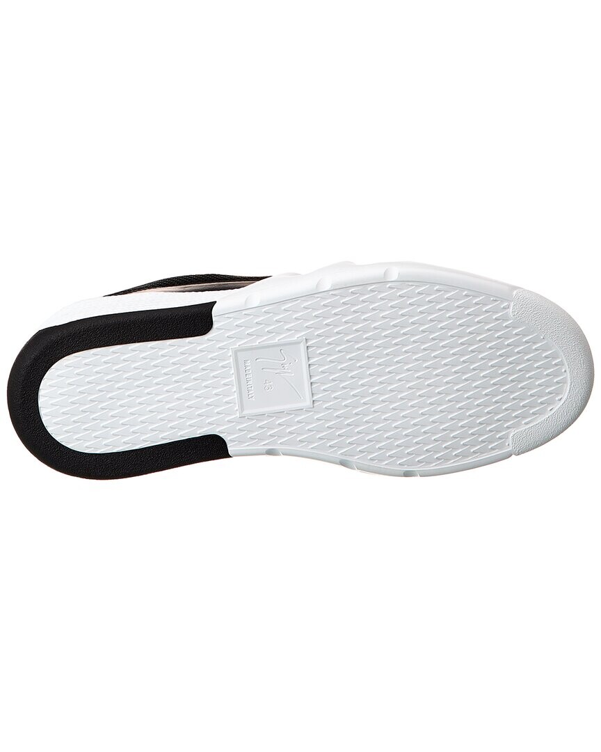 

Кроссовки Giuseppe Zanotti Talon из кожи и сетки, черный