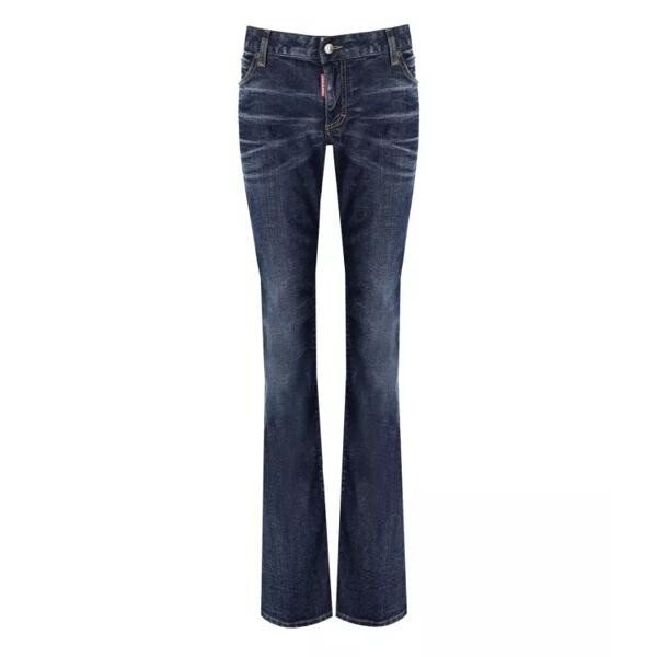 

Джинсы medium waist flare jeans Dsquared2, синий