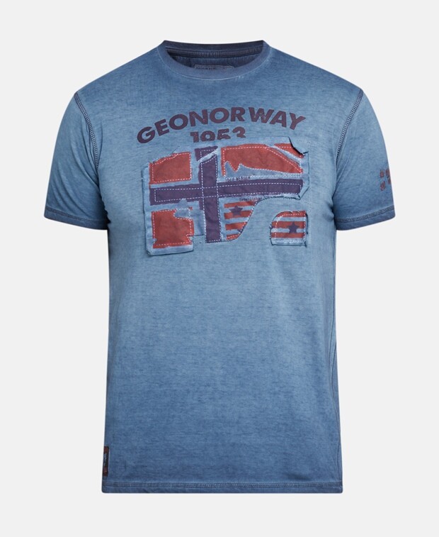 

Футболка Geographical Norway, темно-синий