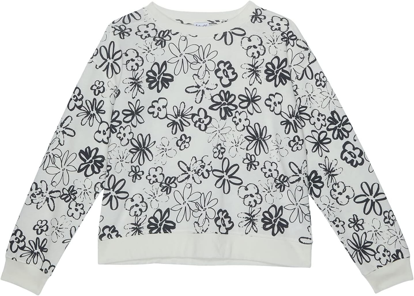 

Толстовка Splendid Littles Elle Flower Pullover, цвет Egret