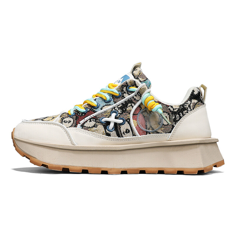 

Кроссовки мужские Lifestyle Shoes Men Low-Top Farris, бежевый/синий