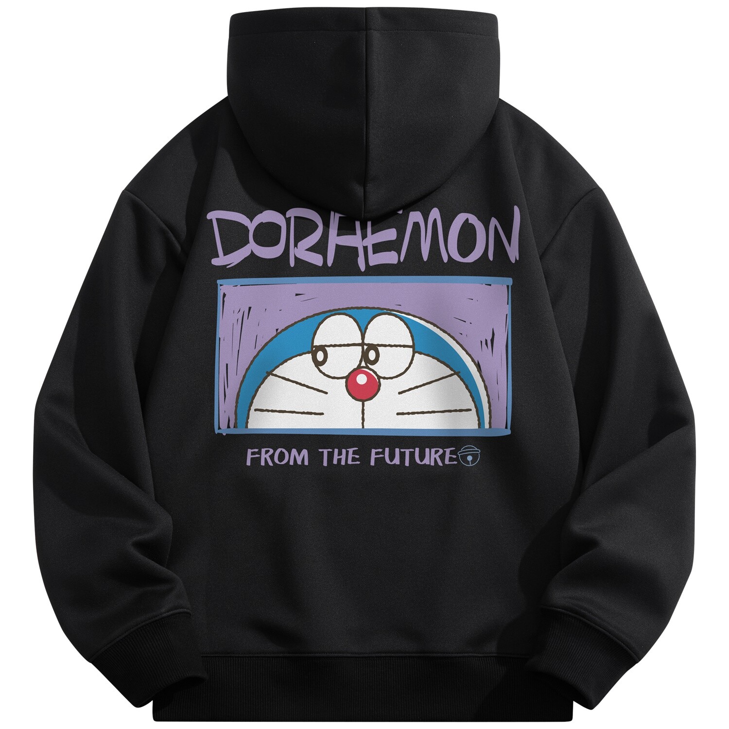 

Толстовка унисекс Doraemon, Розовый (бархатный)