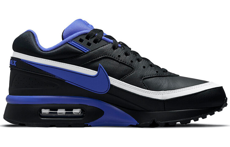 

Nike Air Max BW OG Черная персидско-фиолетовая кожа (2021)