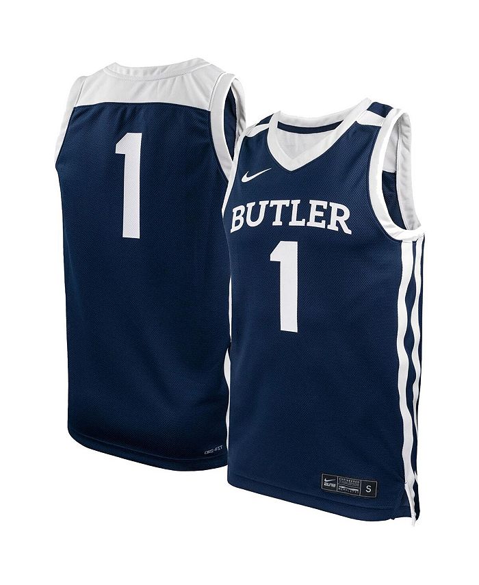 

Мужская баскетбольная майка #1 Navy Butler Bulldogs реплика Nike, синий