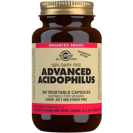 

Acidofilus Avanzado No Lacteo 100 капсул.Вег. Solgar