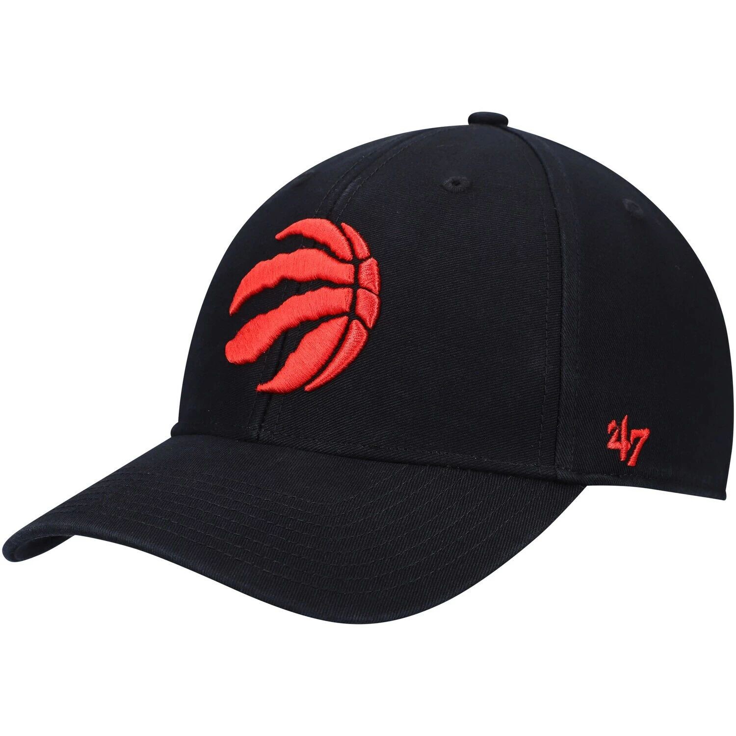 

Черная мужская регулируемая кепка Toronto Raptors MVP Legend '47 '47