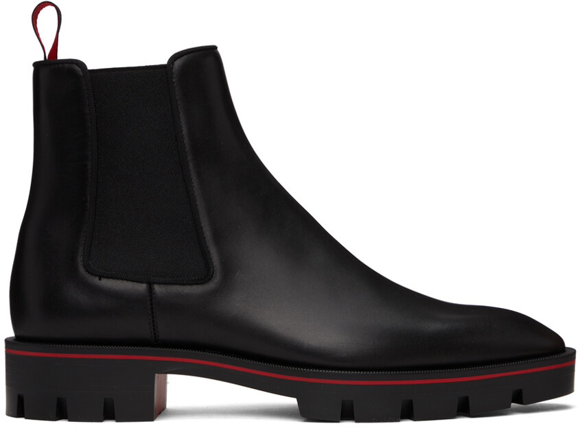 

Черные ботинки челси Alpinosol Christian Louboutin, Черный