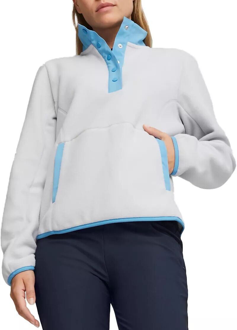 

Женский флисовый многослойный топ с длинными рукавами Puma