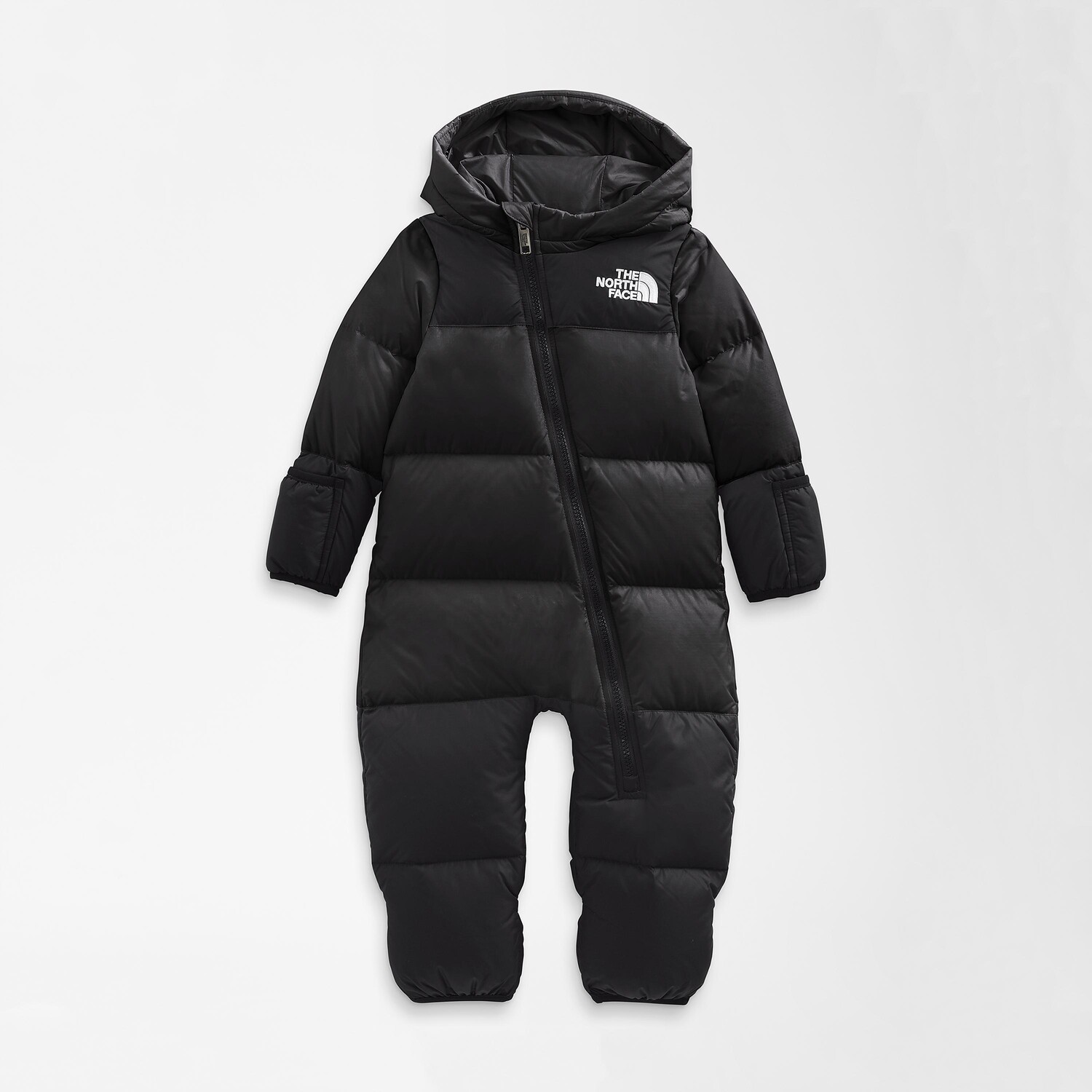 

Цельный комбинезон Infant The North Face 1996 года в стиле ретро Nuptse, черный