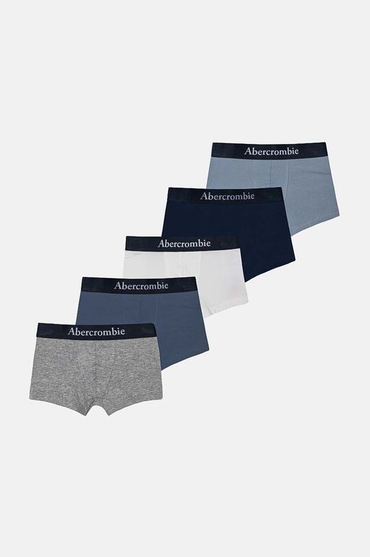 

Детские боксеры, 5 шт. Abercrombie & Fitch, синий