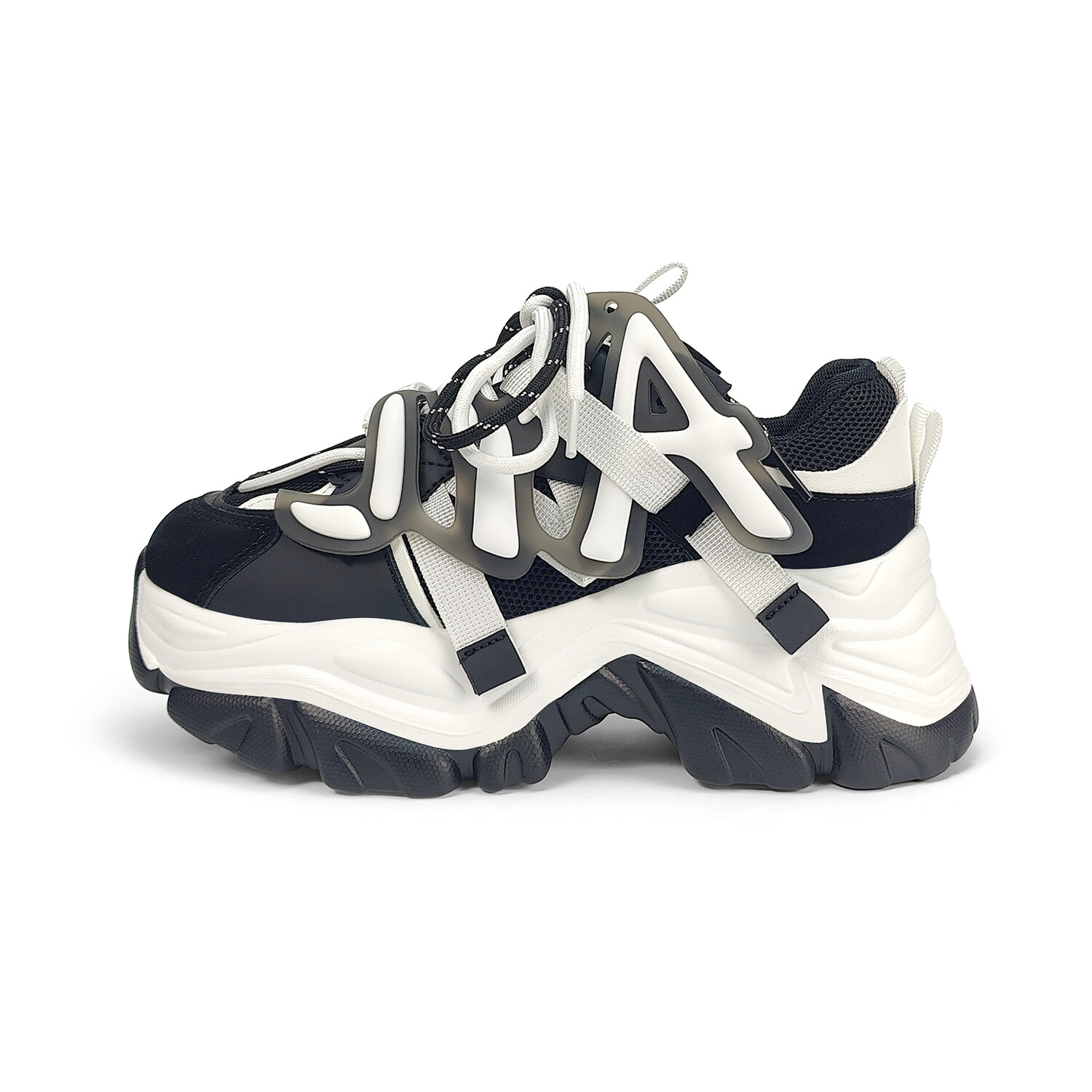 

Кроссовки Love Elaine Chunky Sneakers Unisex Low-top, черный