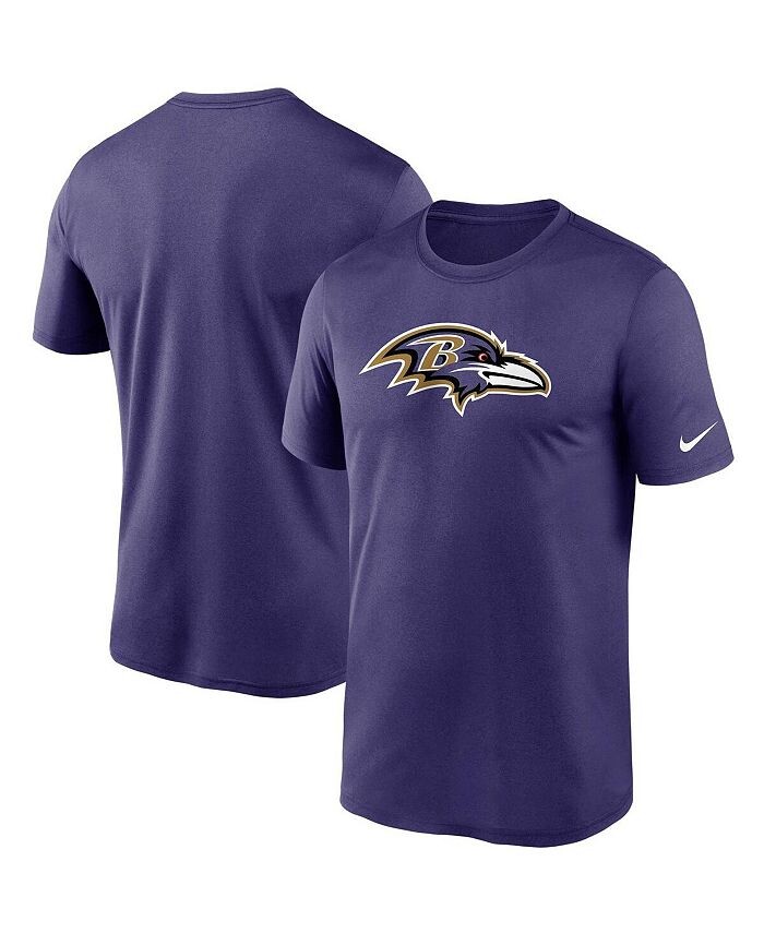 

Мужская фиолетовая футболка с логотипом Baltimore Ravens Essential Legend Performance Nike, фиолетовый