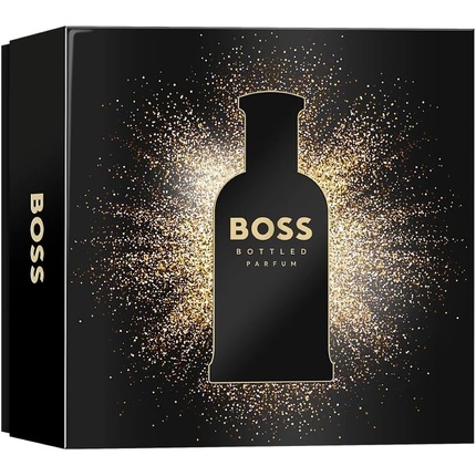 BOSS Men's Bottled Parfum Festive Gift Set 50ml and Spray Deodorant 150ml Hugo Boss hugo boss green m deo spray 150ml