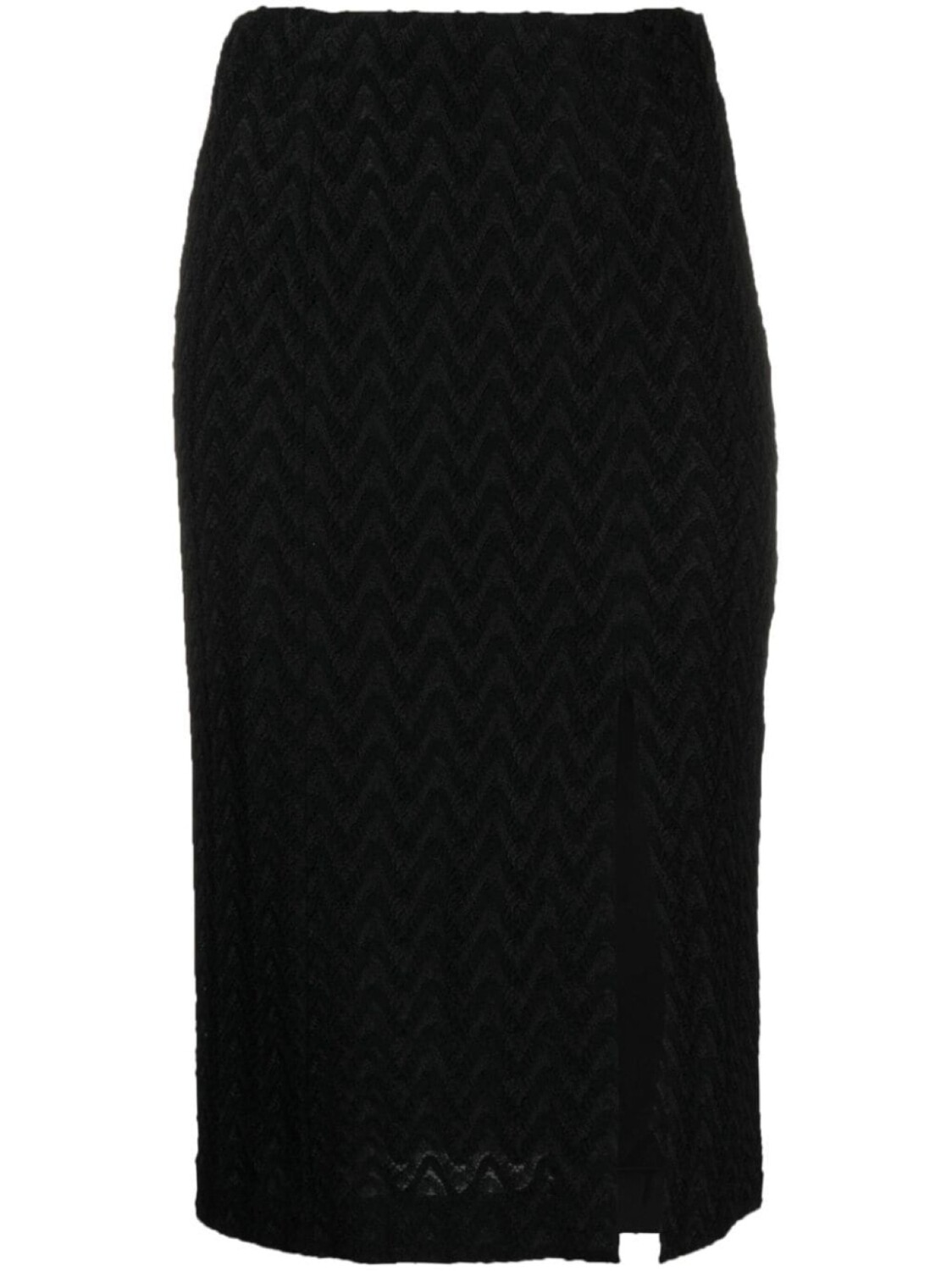 

Missoni юбка с узором зигзаг, черный