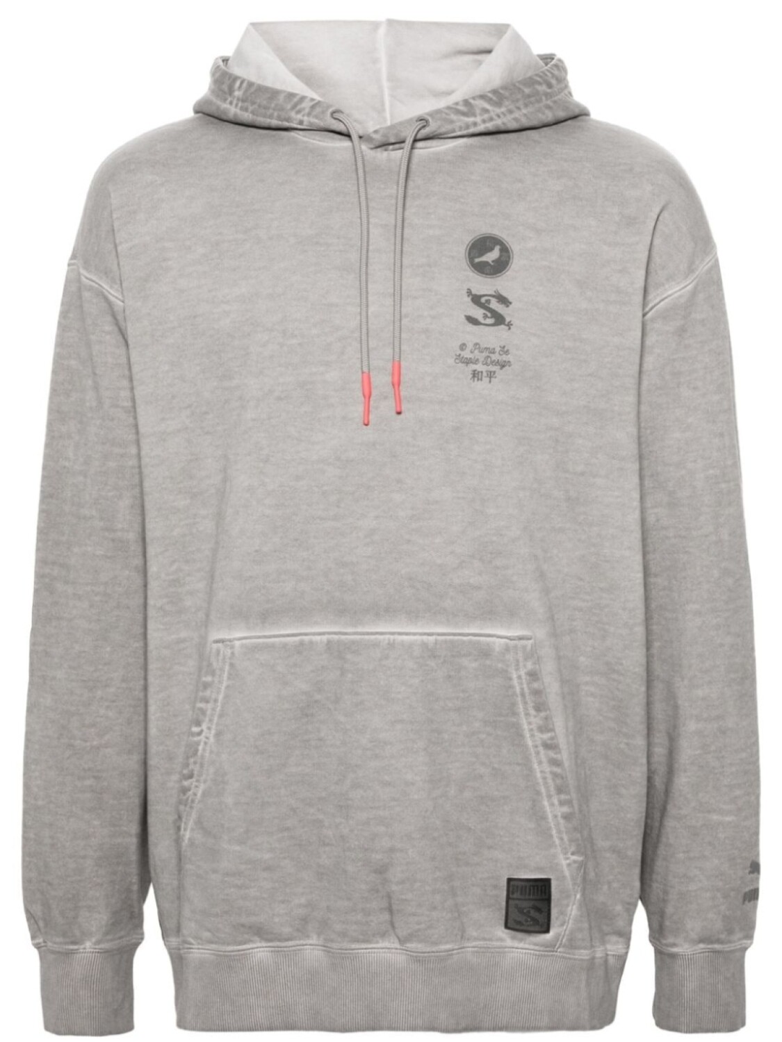 

PUMA худи с логотипом из коллаборации со Staple, серый