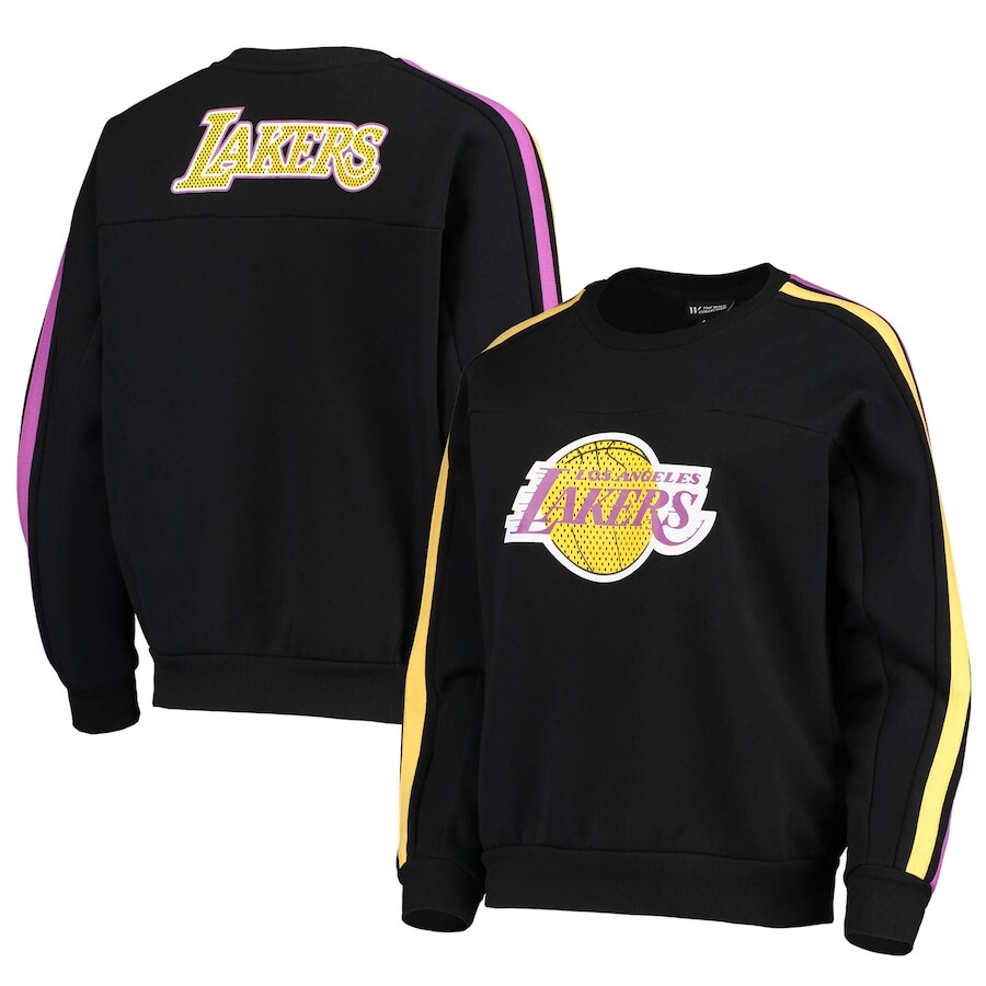 

Толстовка The Wild Collective Los Angeles Lakers, черный