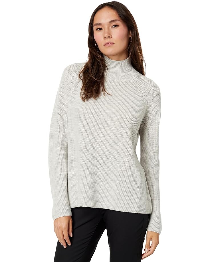 

Свитер Eileen Fisher Turtleneck Raglan Top, цвет Sea Salt