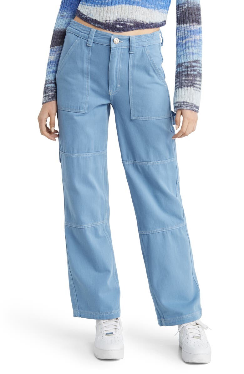 

Брюки-карго Utility Skate BDG URBAN OUTFITTERS, синий