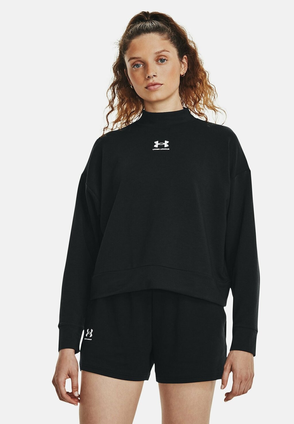 

Толстовка RIVAL MOCK Under Armour, черный