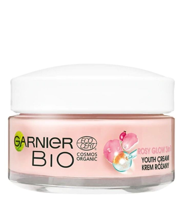

Garnier Skin Naturals Bio Rosy Glow 3w1 крем для лица, 50 ml