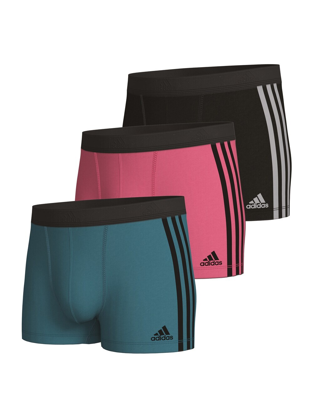 

Трусы боксеры Adidas Active Flex Cotton, смешанные цвета