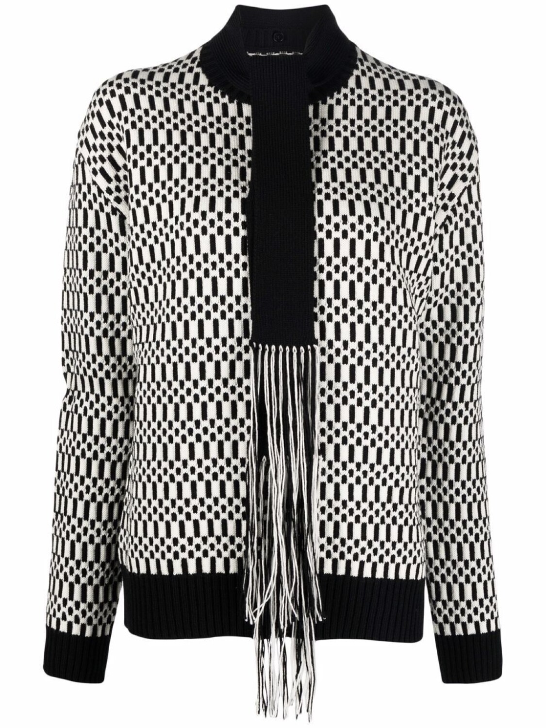 

Jil Sander джемпер с узором, белый