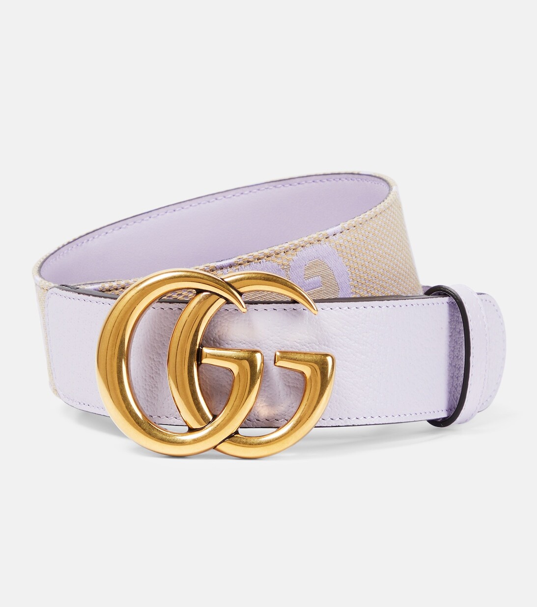 

Холщовый ремень Marmont Jumbo GG Gucci, разноцветный