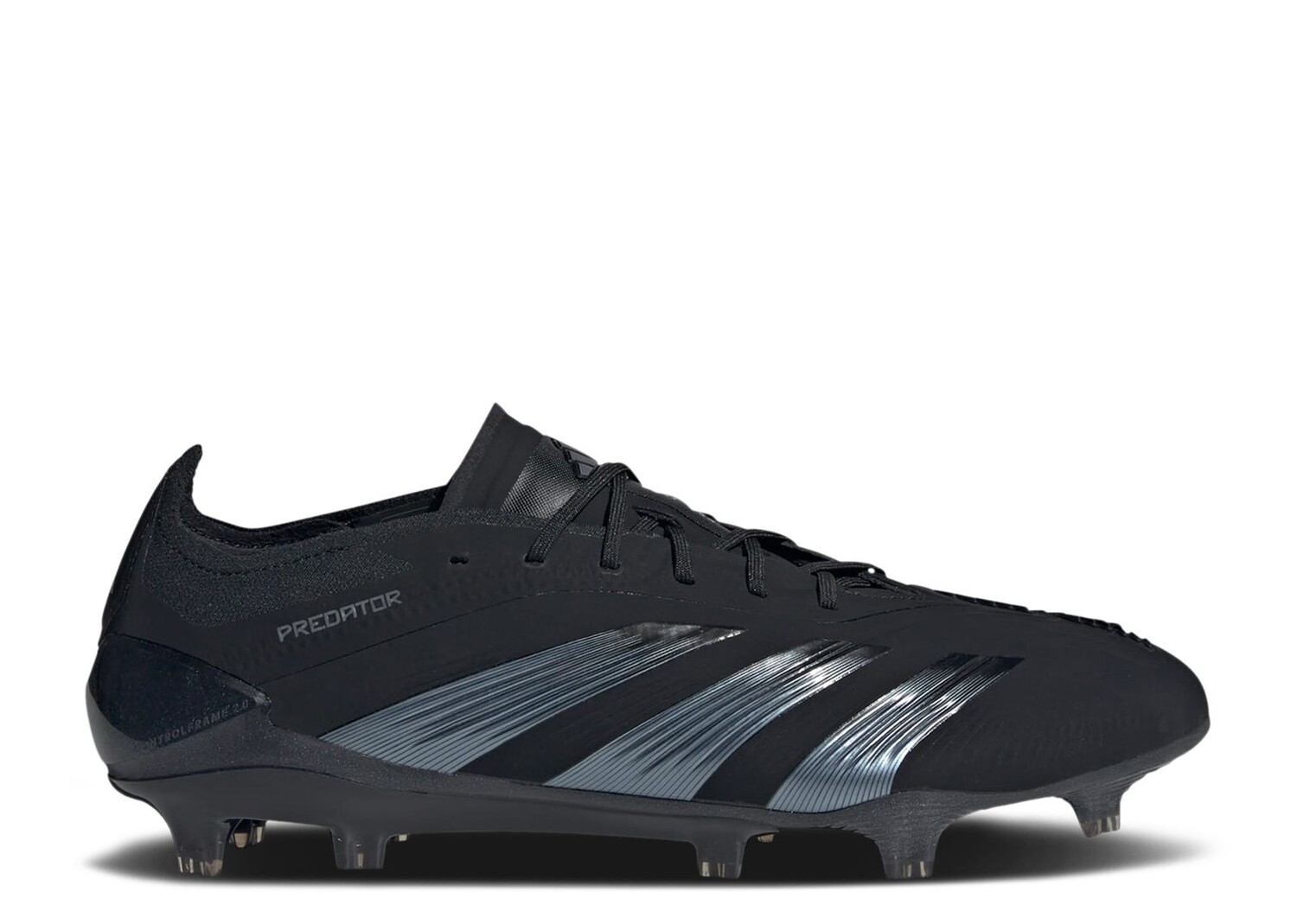

Кроссовки adidas Predator 24 Elite Low Fg 'Base Black Pack', черный