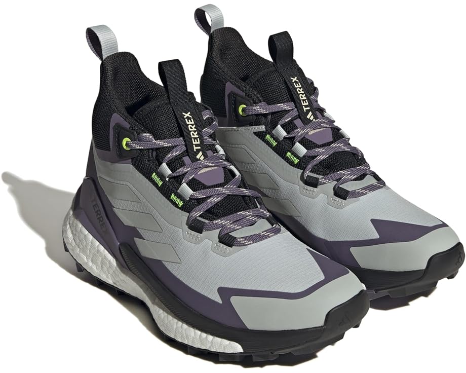 Походная обувь adidas Outdoor Terrex Free Hiker 2 GTX, цвет Wonder Silver/Wonder Silver/Lucid Lemon