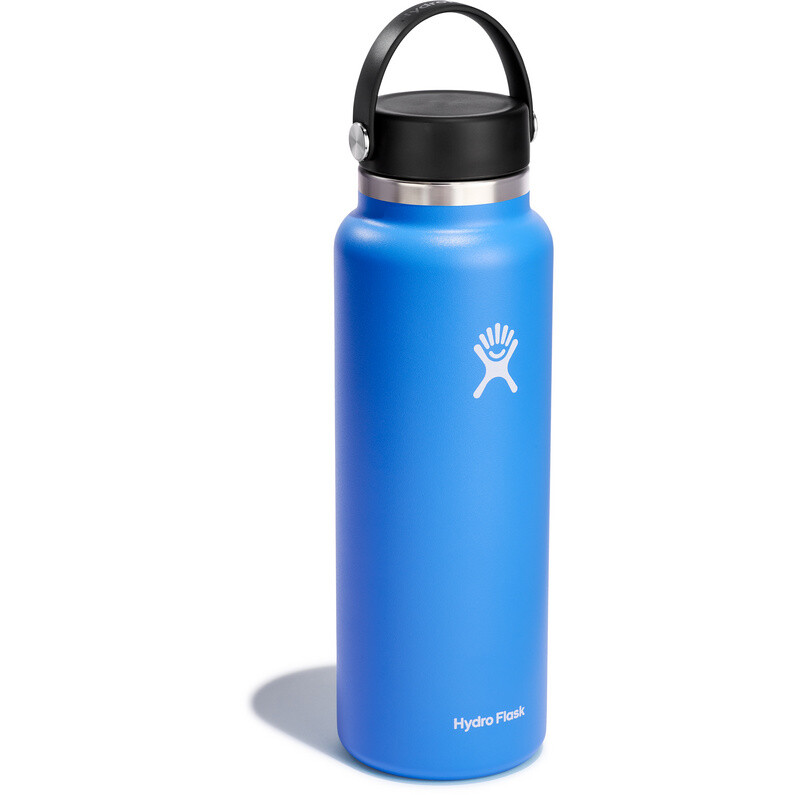 

Изолированная бутылка с гибкой крышкой Hydro Flask, синий