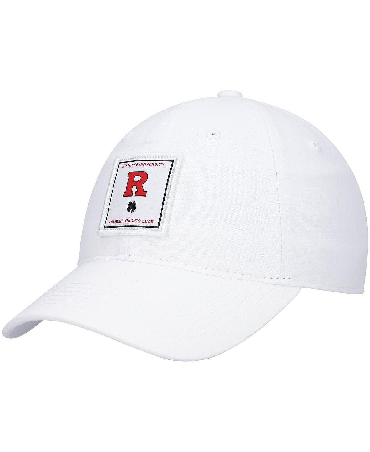 

Мужская белая регулируемая шляпа Rutgers Scarlet Knights Dream Black Clover